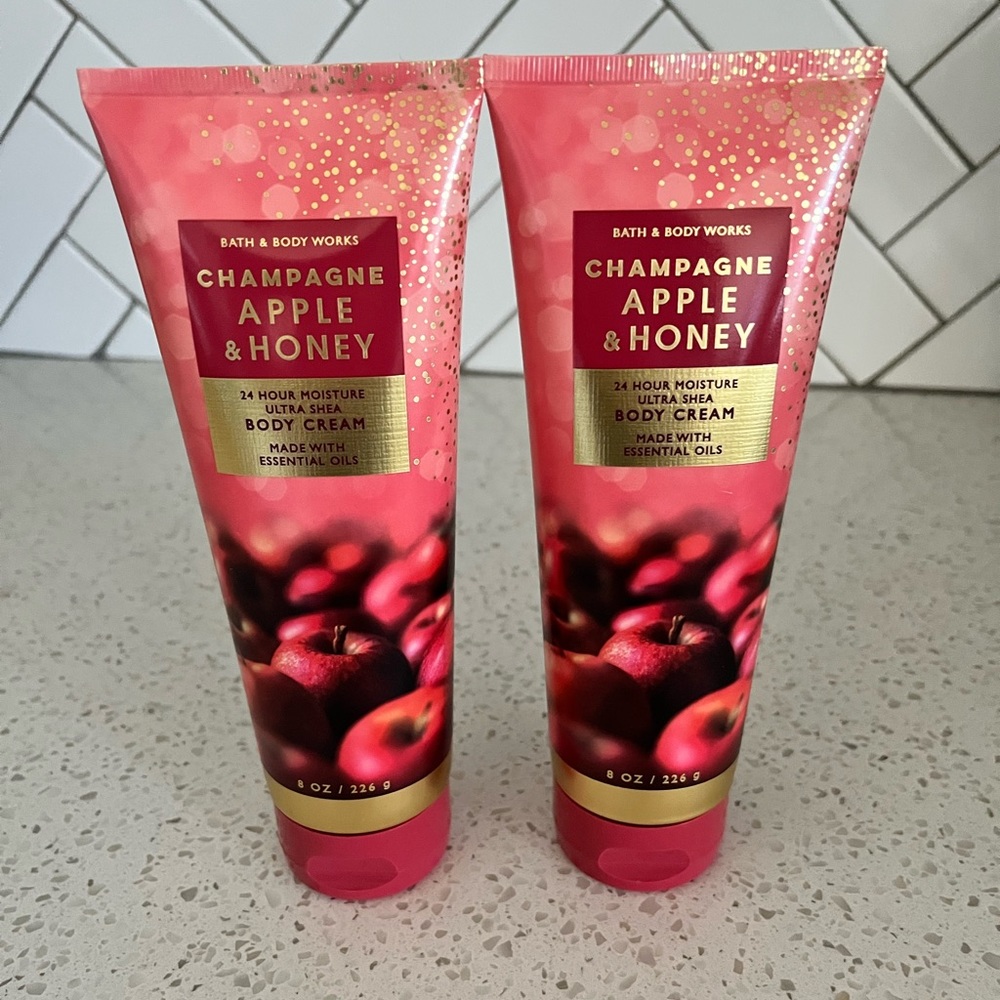 Bath and Body works Champagne apple and honey Body cream